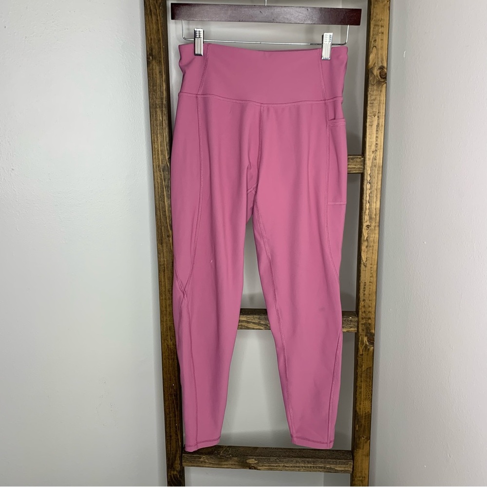 Gottex Pink High-Waisted Leggings Size M